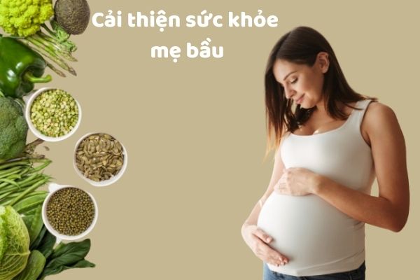 Cải thiện sức khỏe cho bà bầu